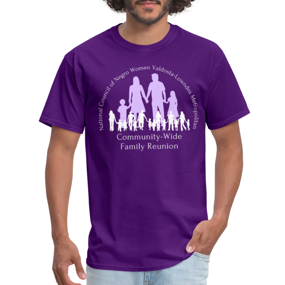 2025 NCNW Valdosta-Lowndes Community-Wide Family Reunion Unisex T-Shirt - purple