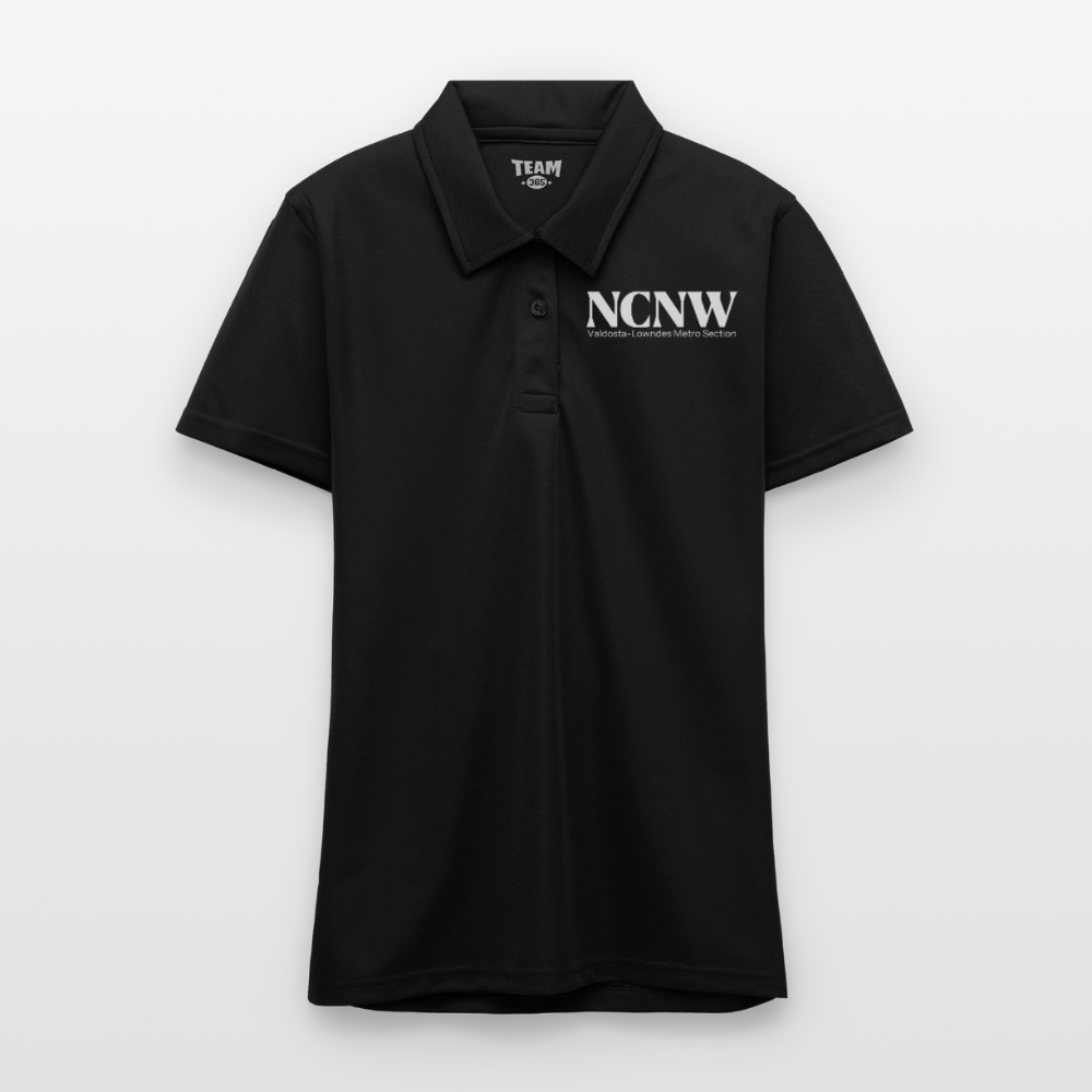 Valdosta-Lowndes Metro Section NCNW Ladies' Command Snag Protection Polo - black