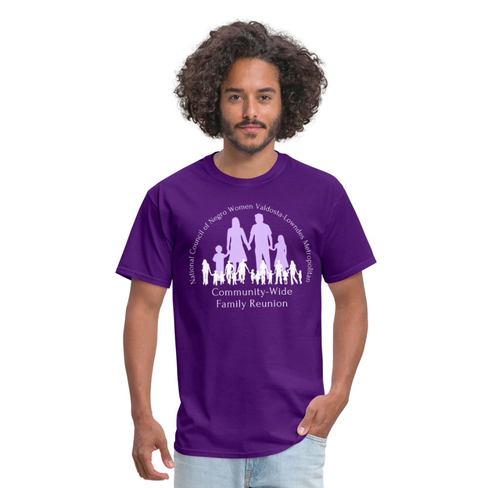 2025 NCNW Valdosta-Lowndes Community-Wide Family Reunion Unisex T-Shirt - purple