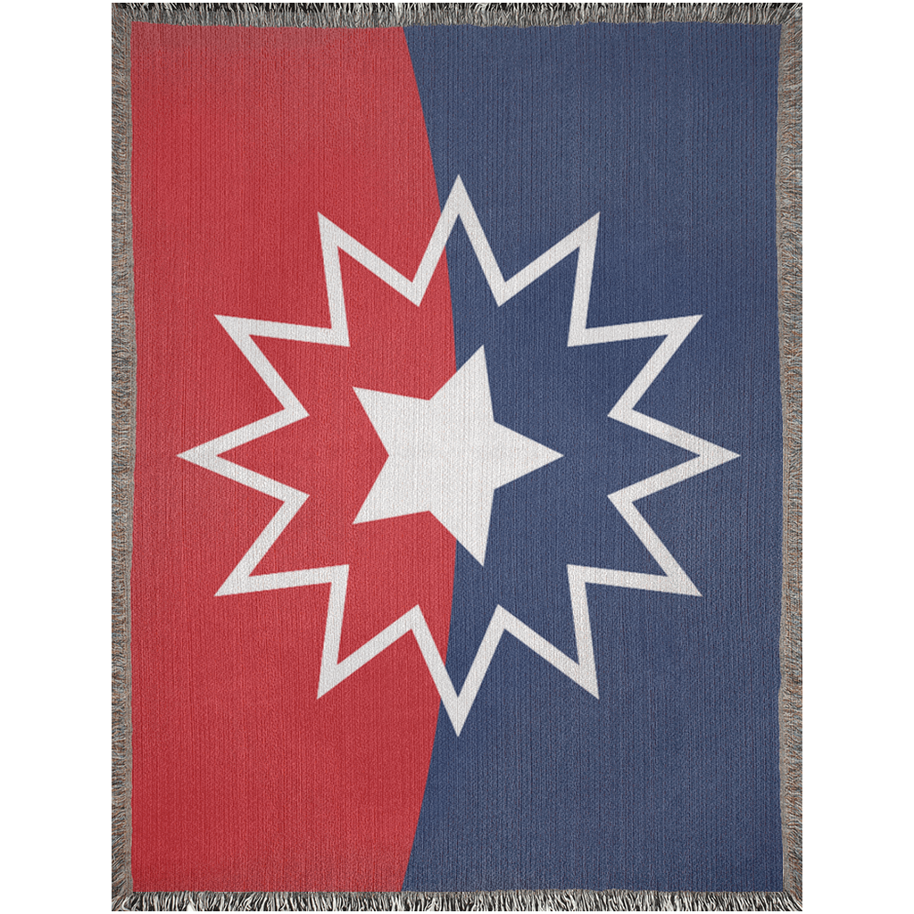 Juneteenth Flag Commemorative Woven Blanket