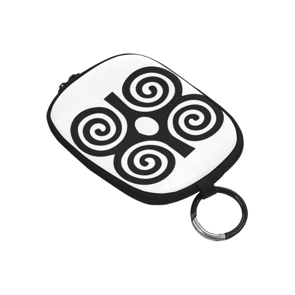 Rams Horns Strength Symbol Coin Purse - Chocolate Ancestor