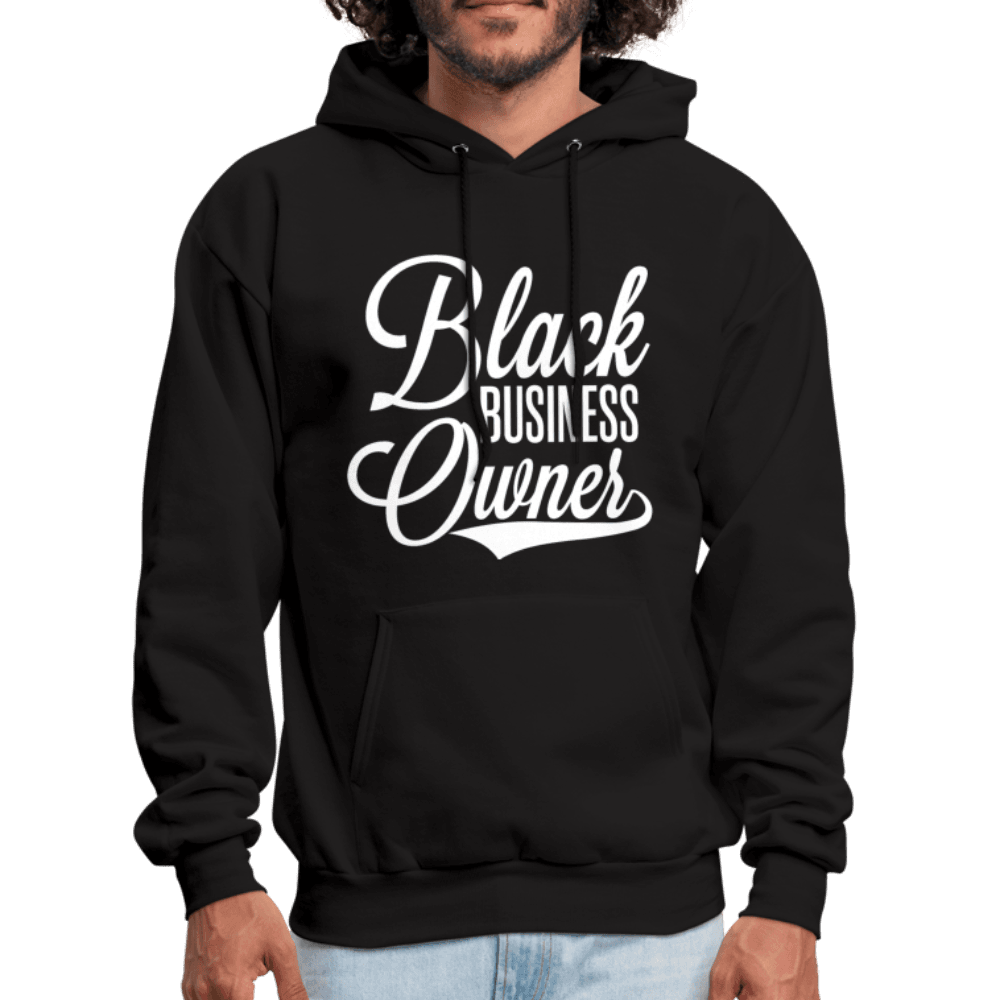 Black Business Owner Unisex Hoodie (Style 2) - Chocolate Ancestor