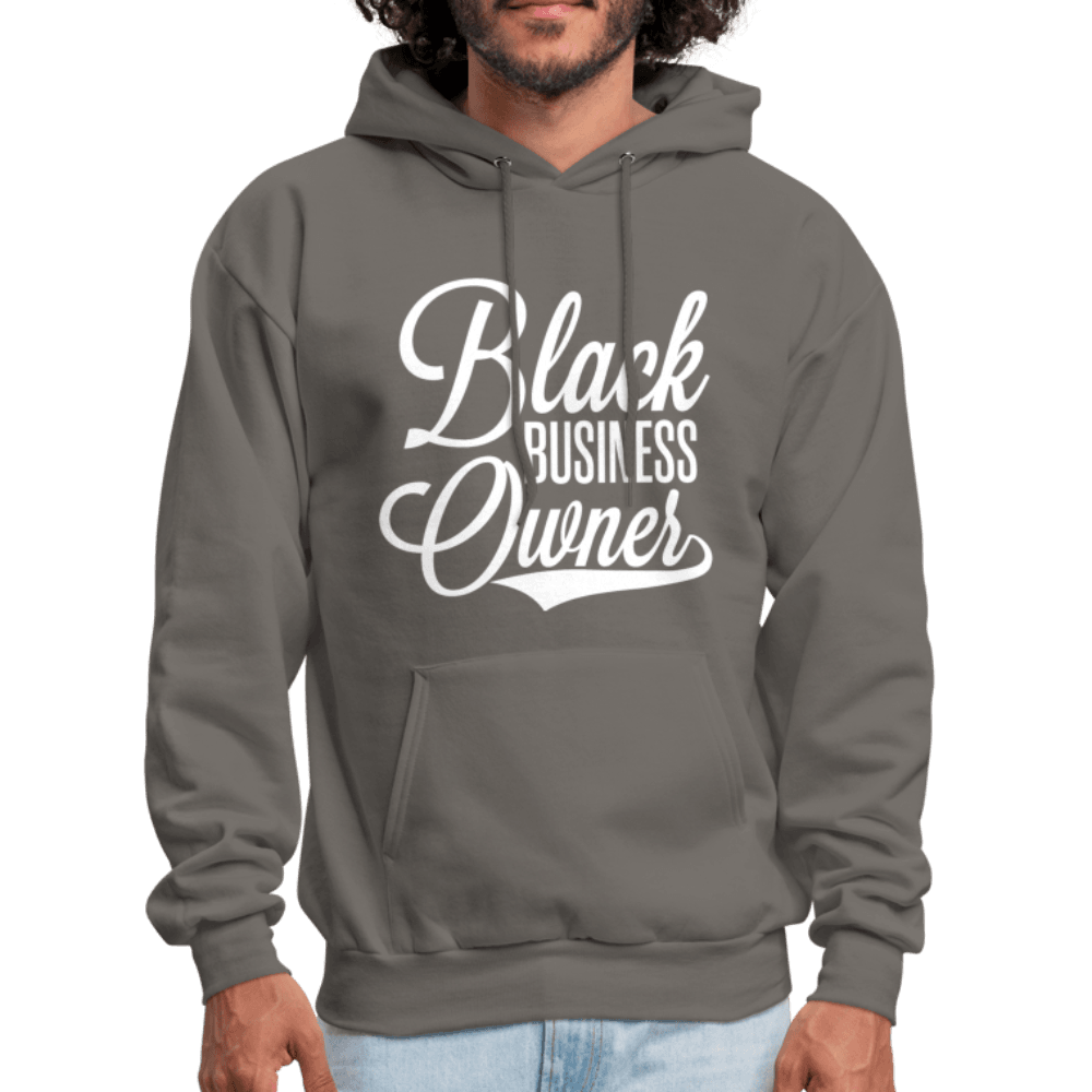 Black Business Owner Unisex Hoodie (Style 2) - Chocolate Ancestor