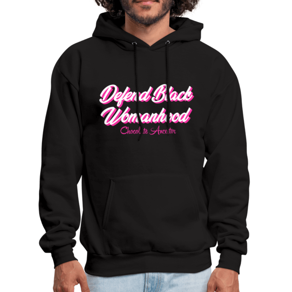 Defend Black Womanhood Unisex Hoodie (Style 2) - Chocolate Ancestor