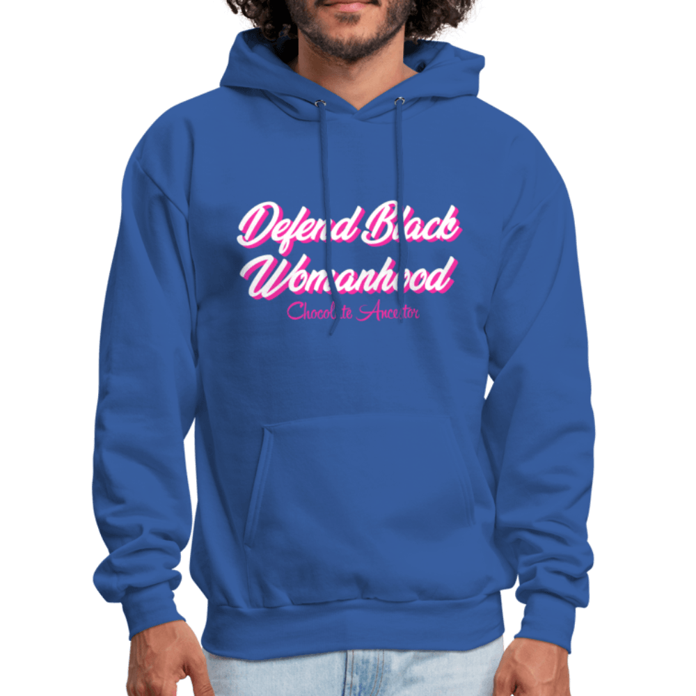 Defend Black Womanhood Unisex Hoodie (Style 2) - Chocolate Ancestor