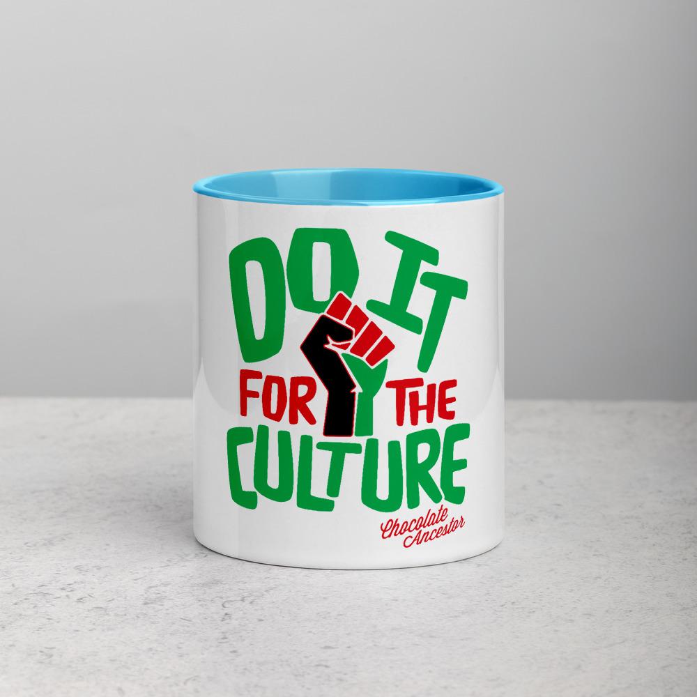 Do it for the Culture Mug with Color Inside - Chocolate Ancestor