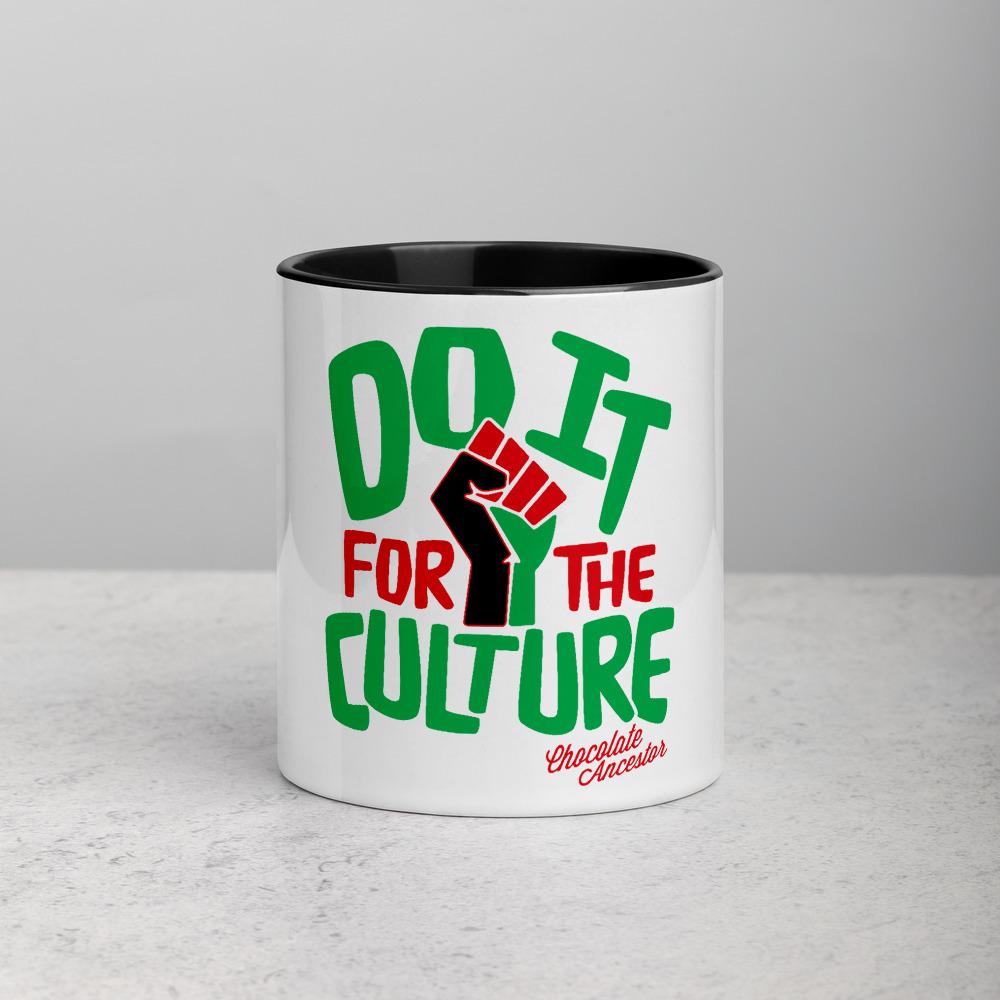 Do it for the Culture Mug with Color Inside - Chocolate Ancestor