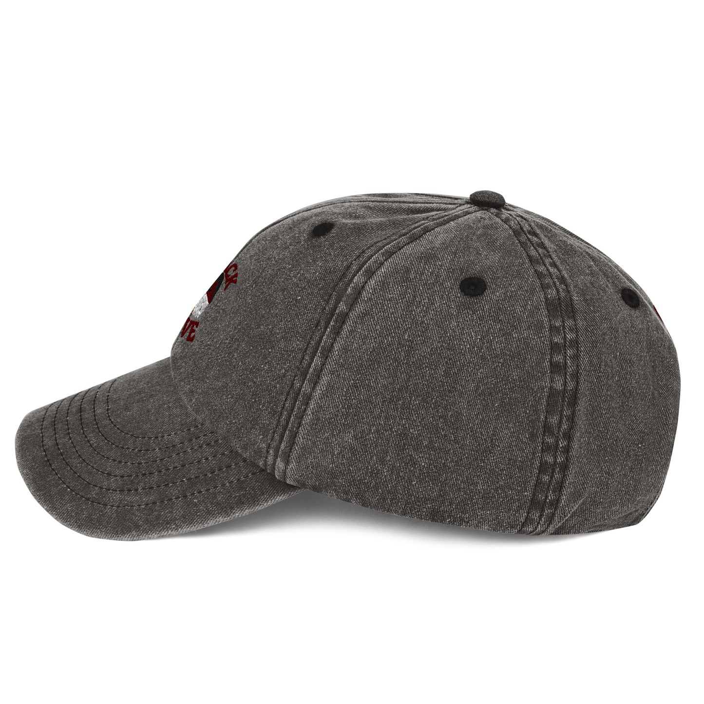 Black Love Couple Vintage Hat