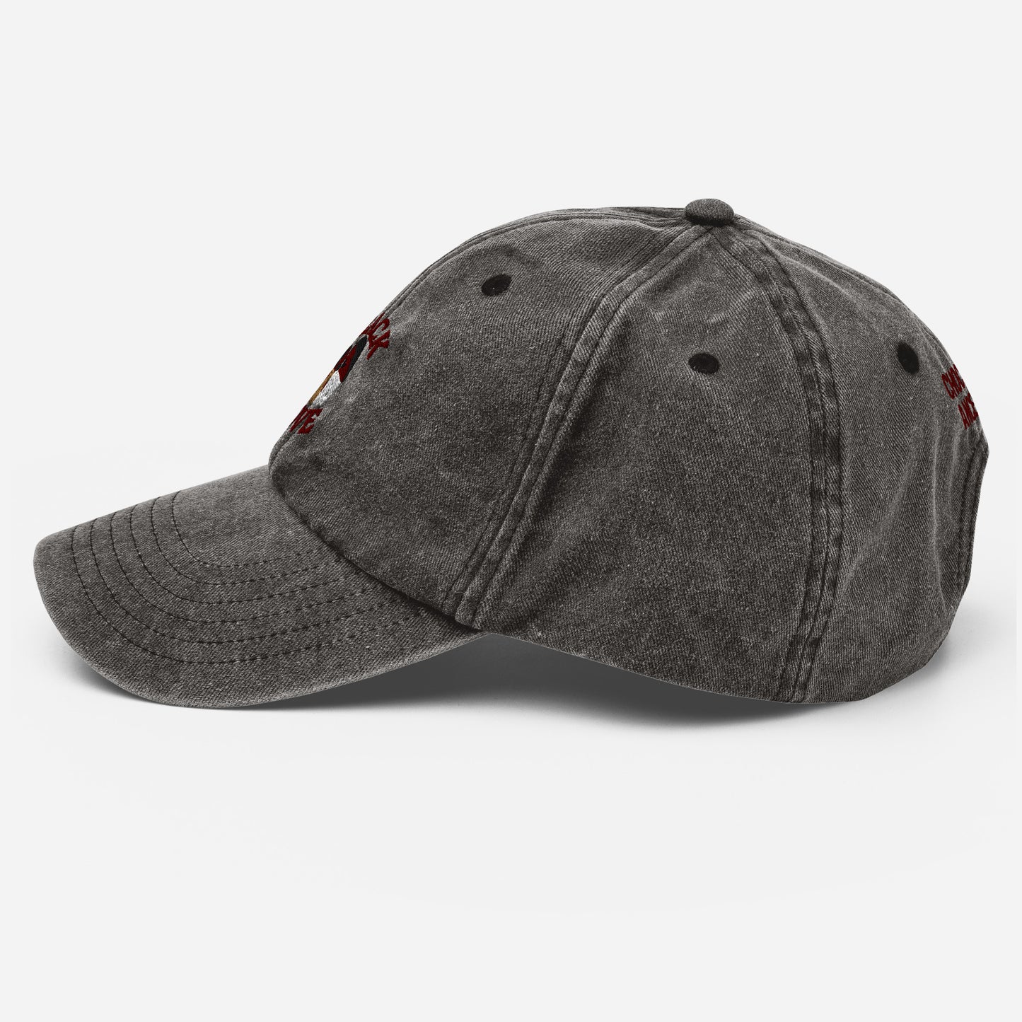Black Love Couple Vintage Hat