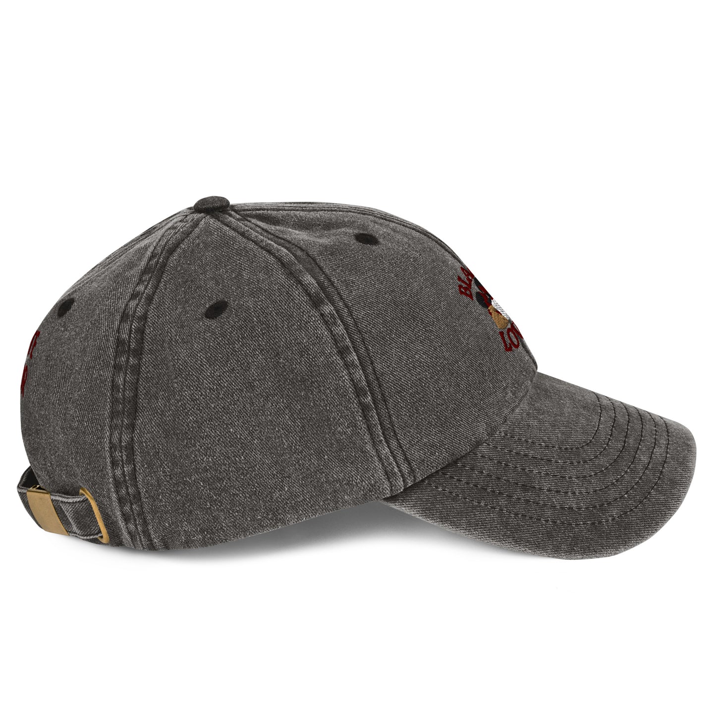 Black Love Couple Vintage Hat