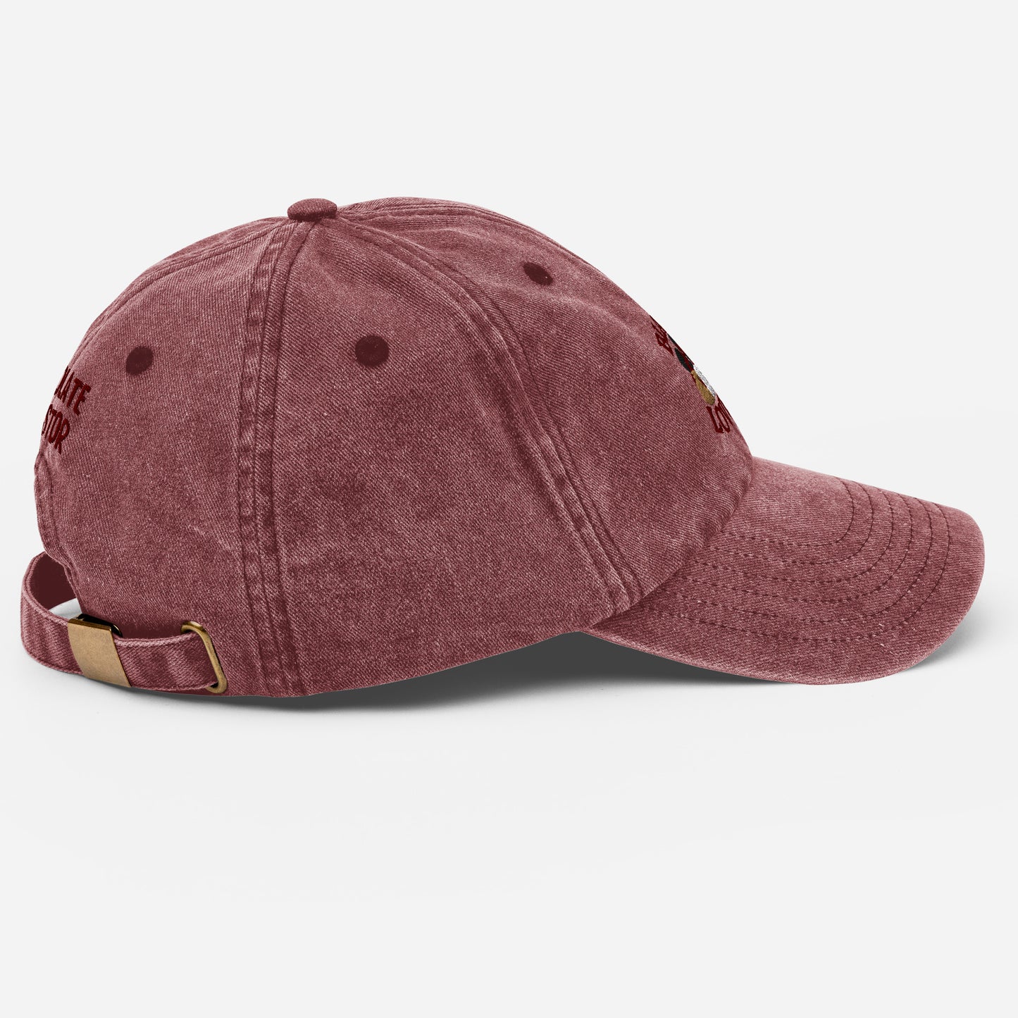 Black Love Couple Vintage Hat