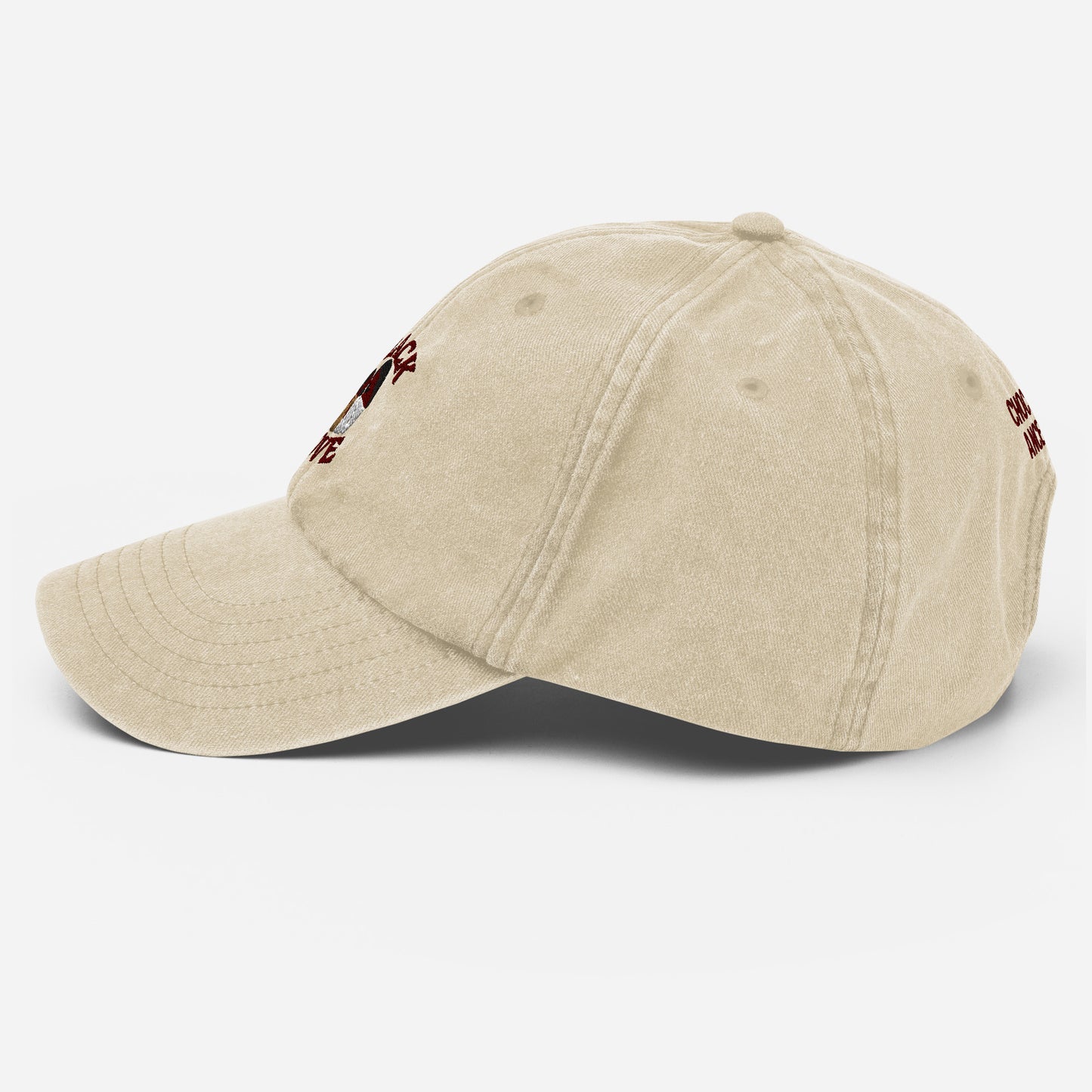 Black Love Couple Vintage Hat