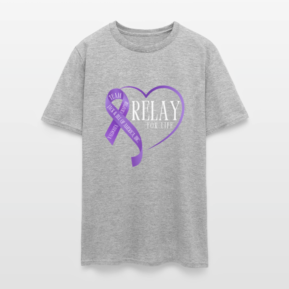 Valdosta JJOA Relay For Life Men's T-Shirt - heather gray