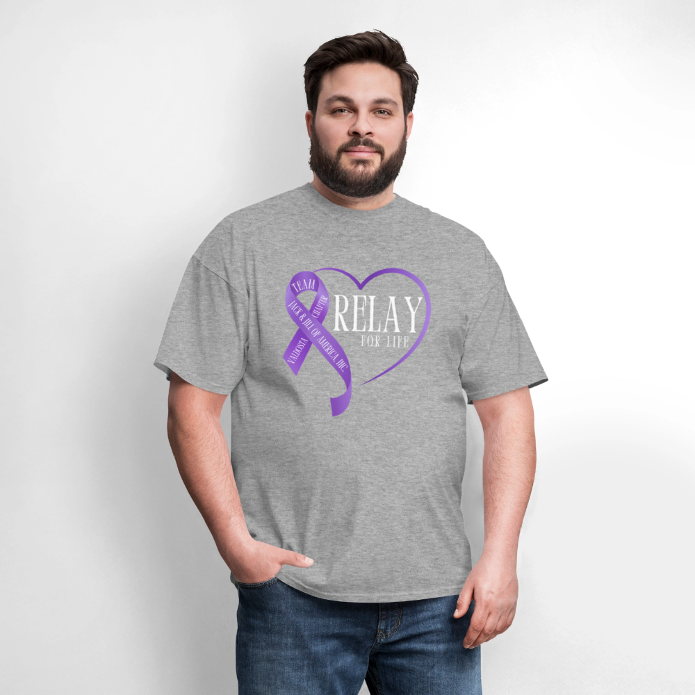 Valdosta JJOA Relay For Life Men's T-Shirt - heather gray