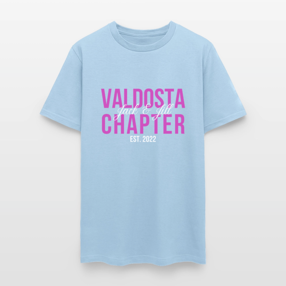 Valdosta Chapter of Jack & Jill Unisex Short Sleeve T-Shirt - powder blue