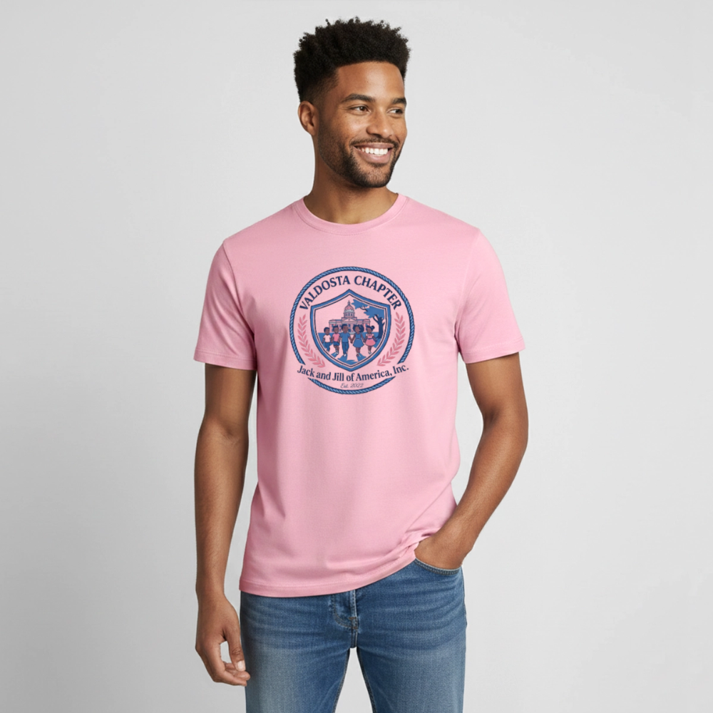 Valdosta Chapter JJOA Ultra Cotton Adult T-Shirt - light pink