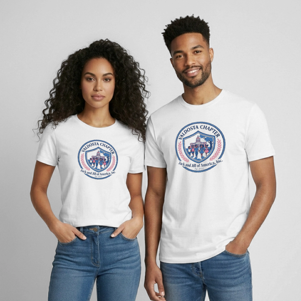 Valdosta Chapter JJOA Ultra Cotton Adult T-Shirt - white