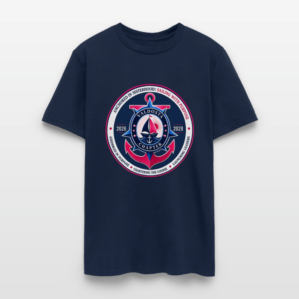 JJOA 2026-2028 Navy Theme Emblem Unisex Shirt - navy