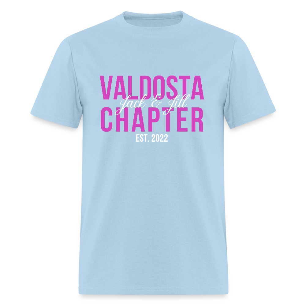 Valdosta Chapter of Jack & Jill Unisex Short Sleeve T-Shirt - powder blue