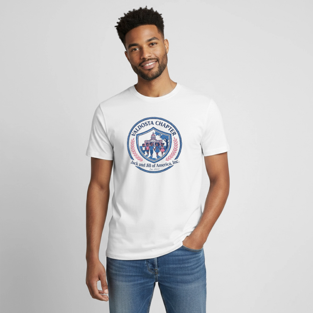Valdosta Chapter JJOA Ultra Cotton Adult T-Shirt - white