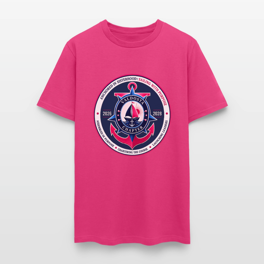 JJOA 2026-2028 Navy Theme Emblem Unisex Shirt - fuchsia