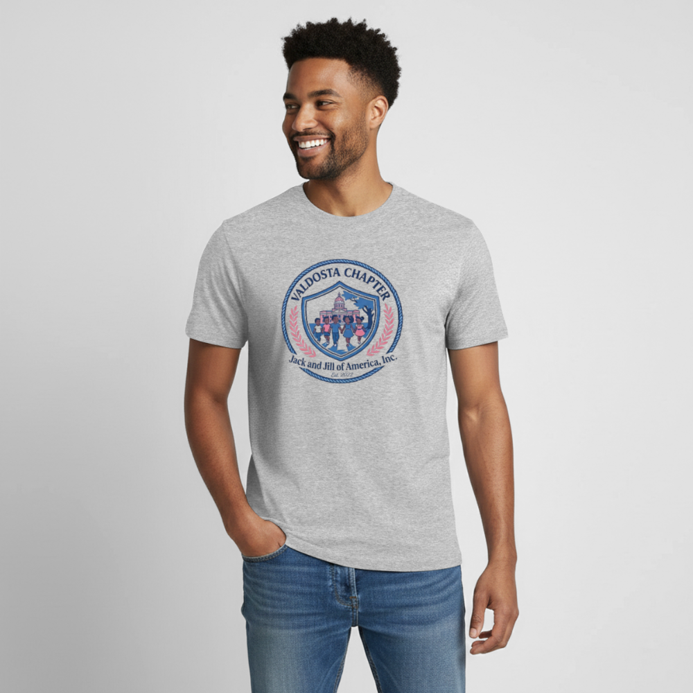Valdosta Chapter JJOA Ultra Cotton Adult T-Shirt - heather gray