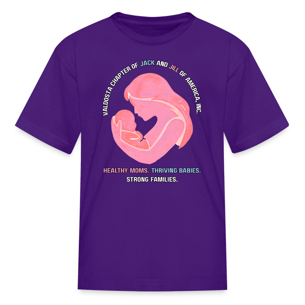 JJOA March of Dimes Kids' T-Shirt - purple