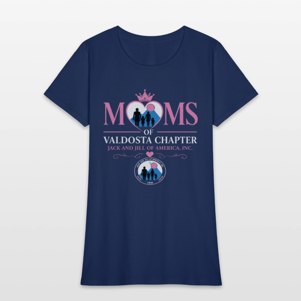 Valdosta JJOA Moms Women's T-Shirt -  blue dusk