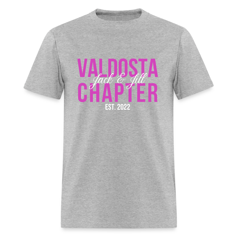 Valdosta Chapter of Jack & Jill Unisex Short Sleeve T-Shirt - heather gray