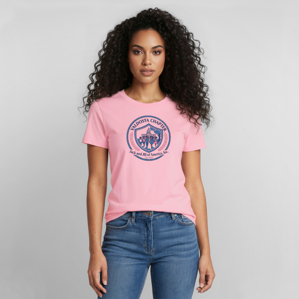 Valdosta Chapter JJOA Ultra Cotton Adult T-Shirt - light pink