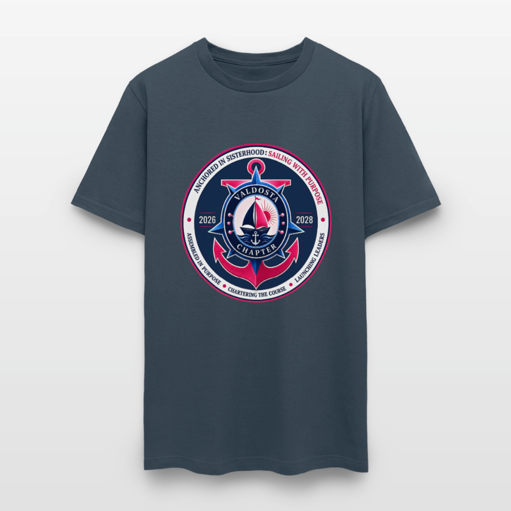 JJOA 2026-2028 Navy Theme Emblem Unisex Shirt -  blue dusk