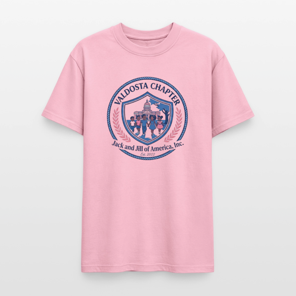 Valdosta Chapter JJOA Ultra Cotton Adult T-Shirt - light pink