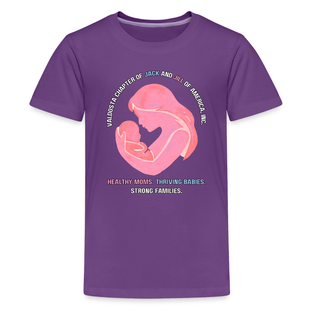 JJOA March of Dimes Kids' Premium T-Shirt - purple