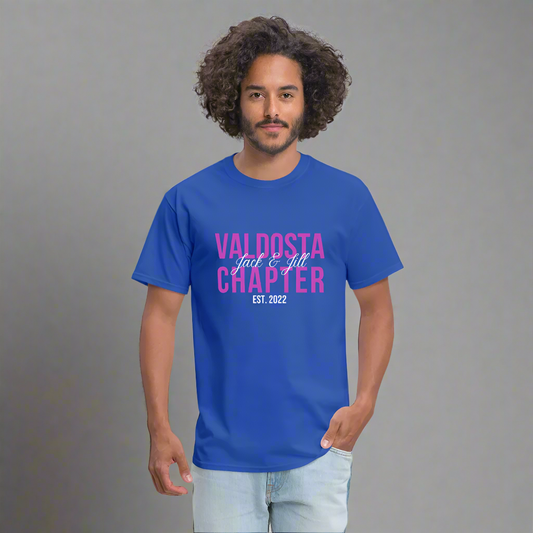 Valdosta Chapter of Jack & Jill Unisex Short Sleeve T-Shirt - royal blue