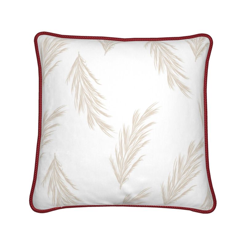 Delicate Pampas Bespoke Silk Cushions