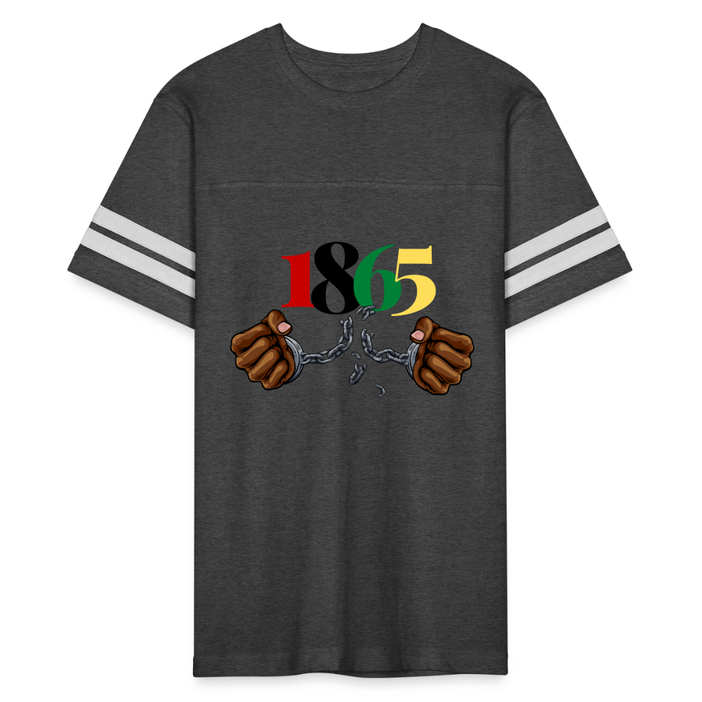 1865 Juneteenth Vintage Sport T-Shirt - vintage smoke/white