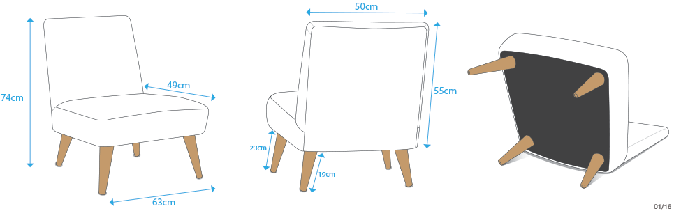 Pan African RBG Flag Bespoke Occasional Chair