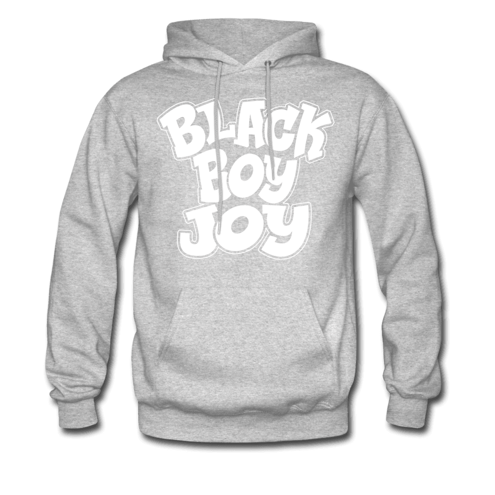 Black Boy Joy Men's Hoodie (Style 2) - Chocolate Ancestor