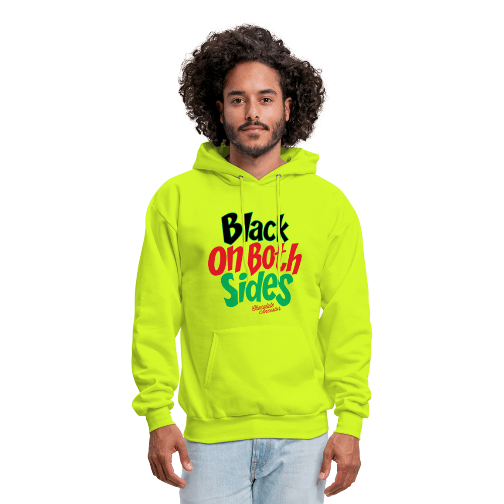 Black on Both Sides (RBG) Unisex Hoodie (Style 2) - Chocolate Ancestor