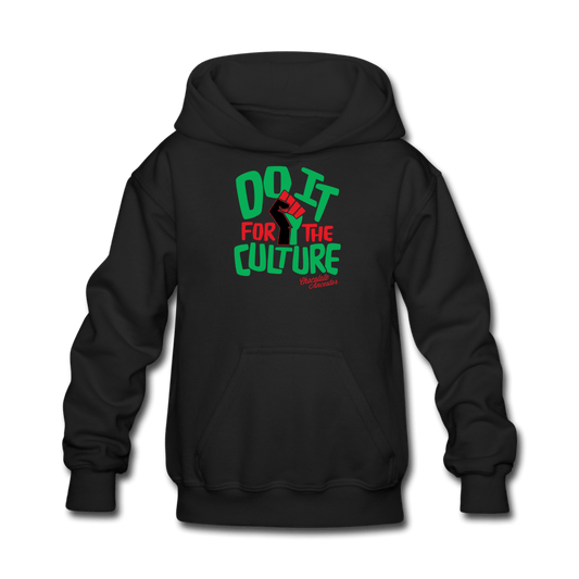Do it For the Culture Kids' Hoodie - Chocolate Ancestor