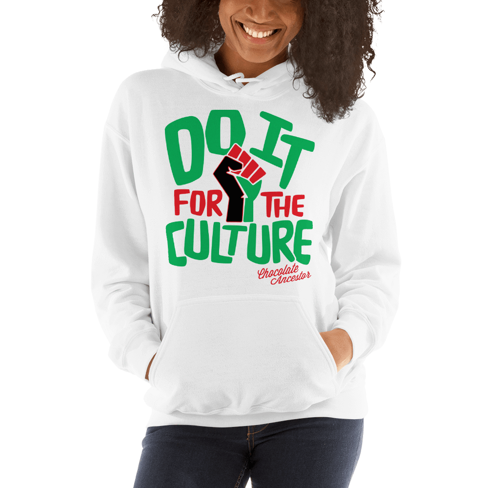 Do it for the Culture (RBG) Hooded Sweatshirt - Chocolate Ancestor