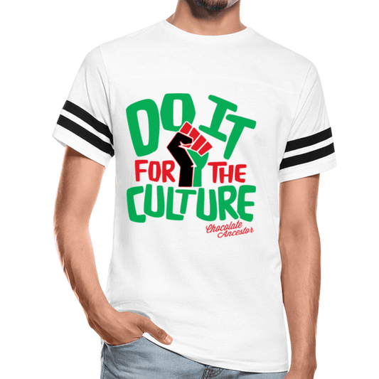 Do It For The Culture Unisex Vintage Sport T-Shirt - Chocolate Ancestor