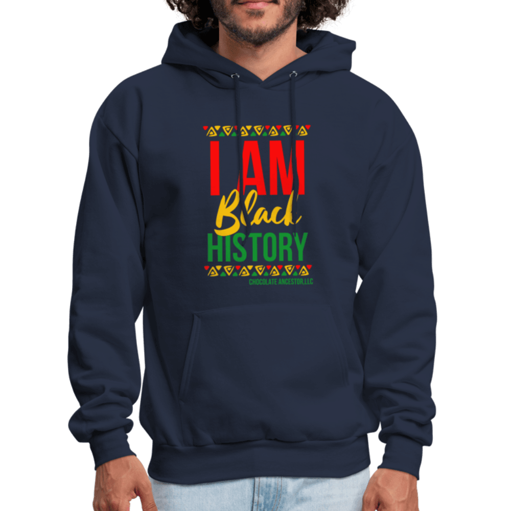 I Am Black History Unisex Hoodie (Style 2) - Chocolate Ancestor