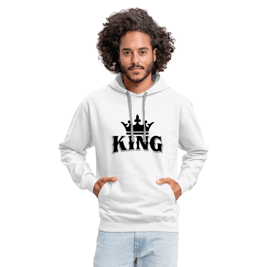 King w/ Crown Contrast Hoodie - Chocolate Ancestor