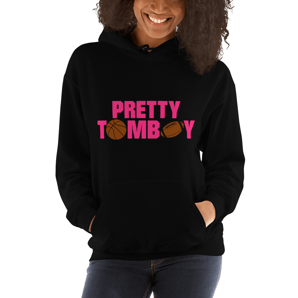 Pretty Tomboy Hooded Sweatshirt - Chocolate Ancestor
