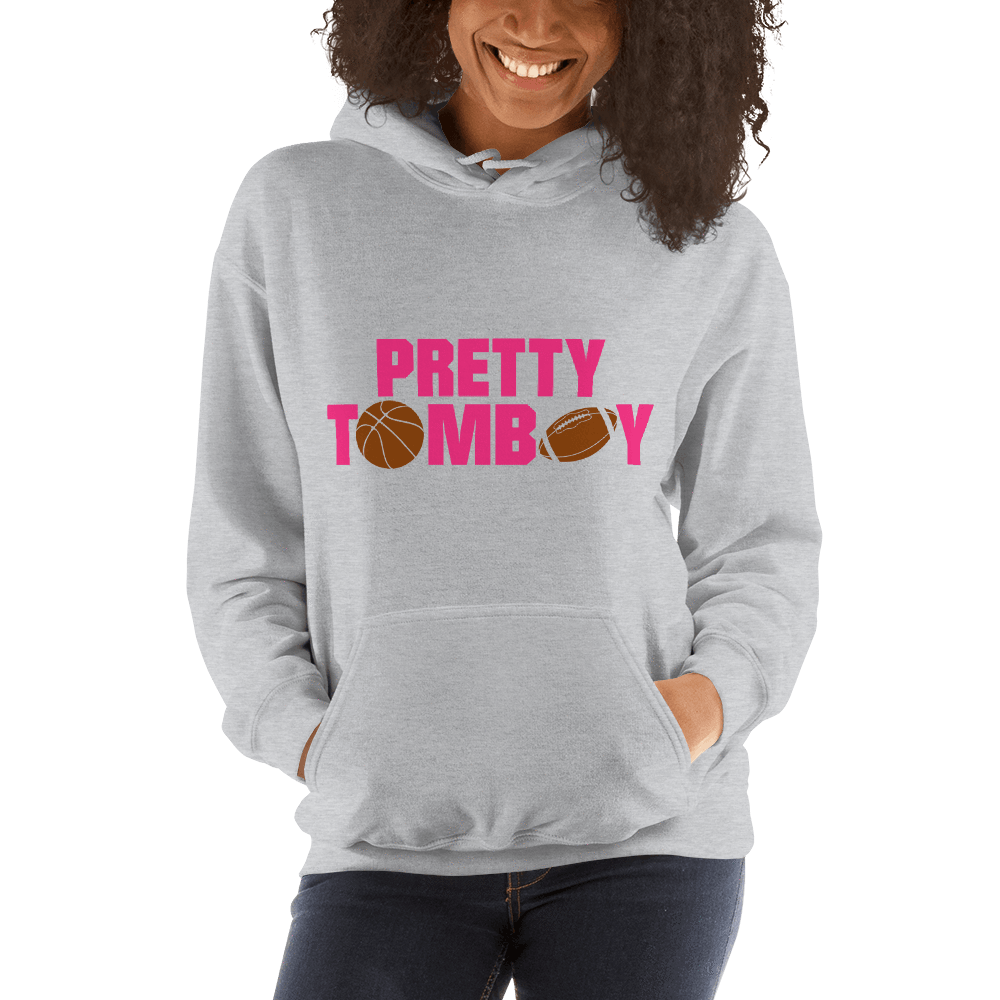 Pretty Tomboy Hooded Sweatshirt - Chocolate Ancestor