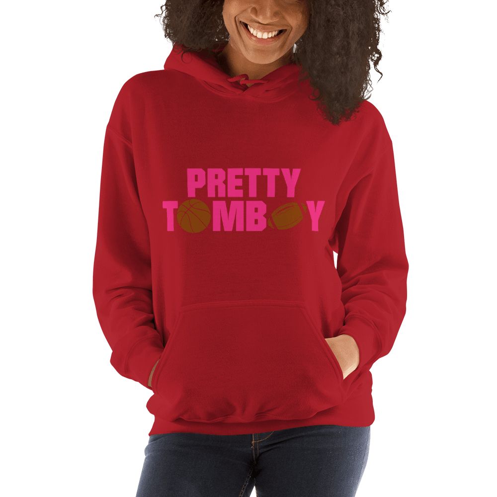 Pretty Tomboy Hooded Sweatshirt - Chocolate Ancestor