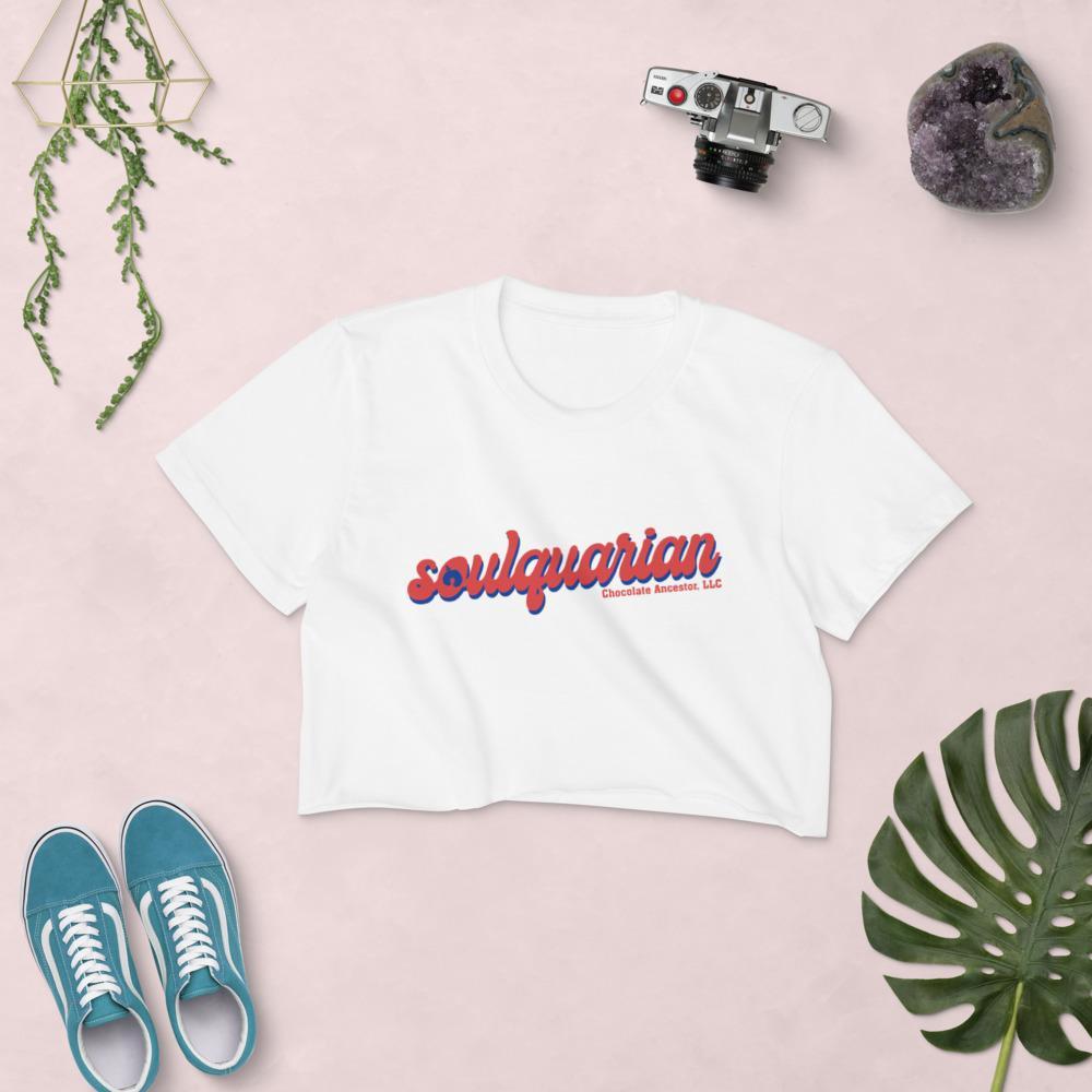 Soulquarian Women's Crop Top - Chocolate Ancestor