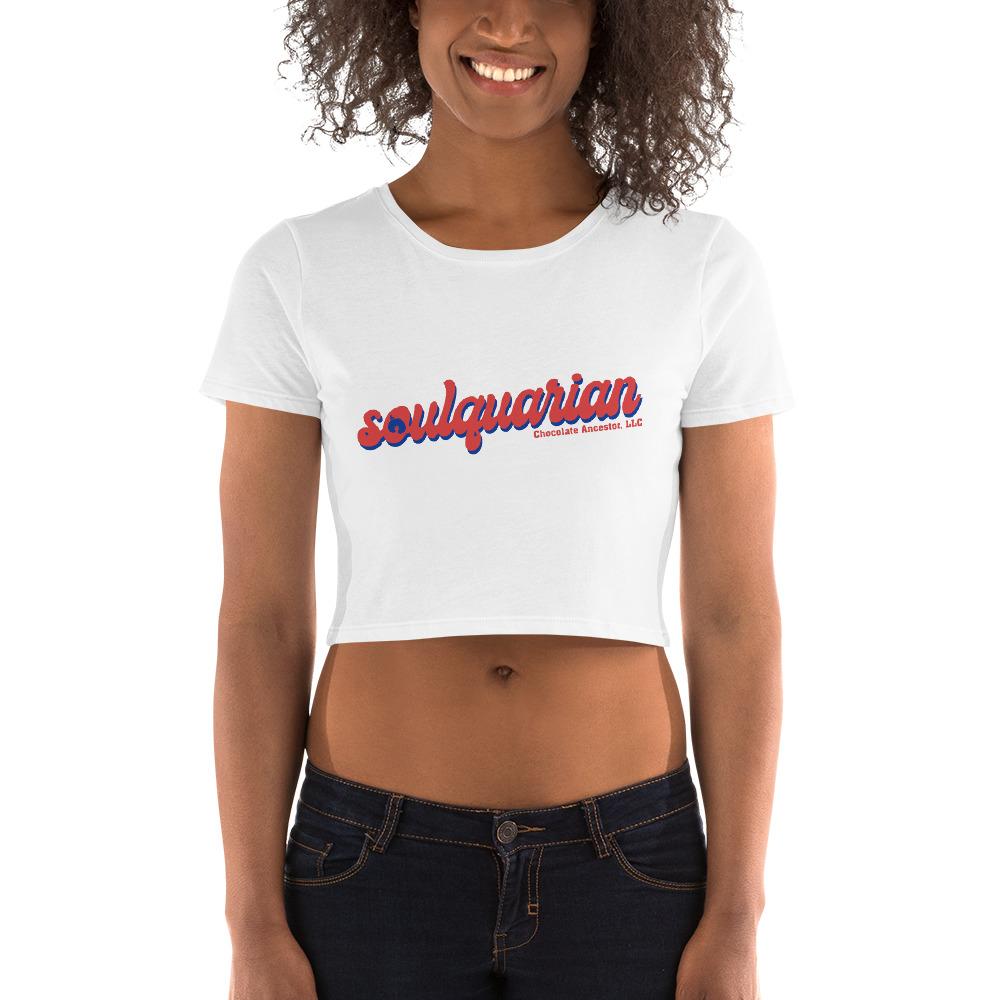 Soulquarian Women's Crop Top - Chocolate Ancestor