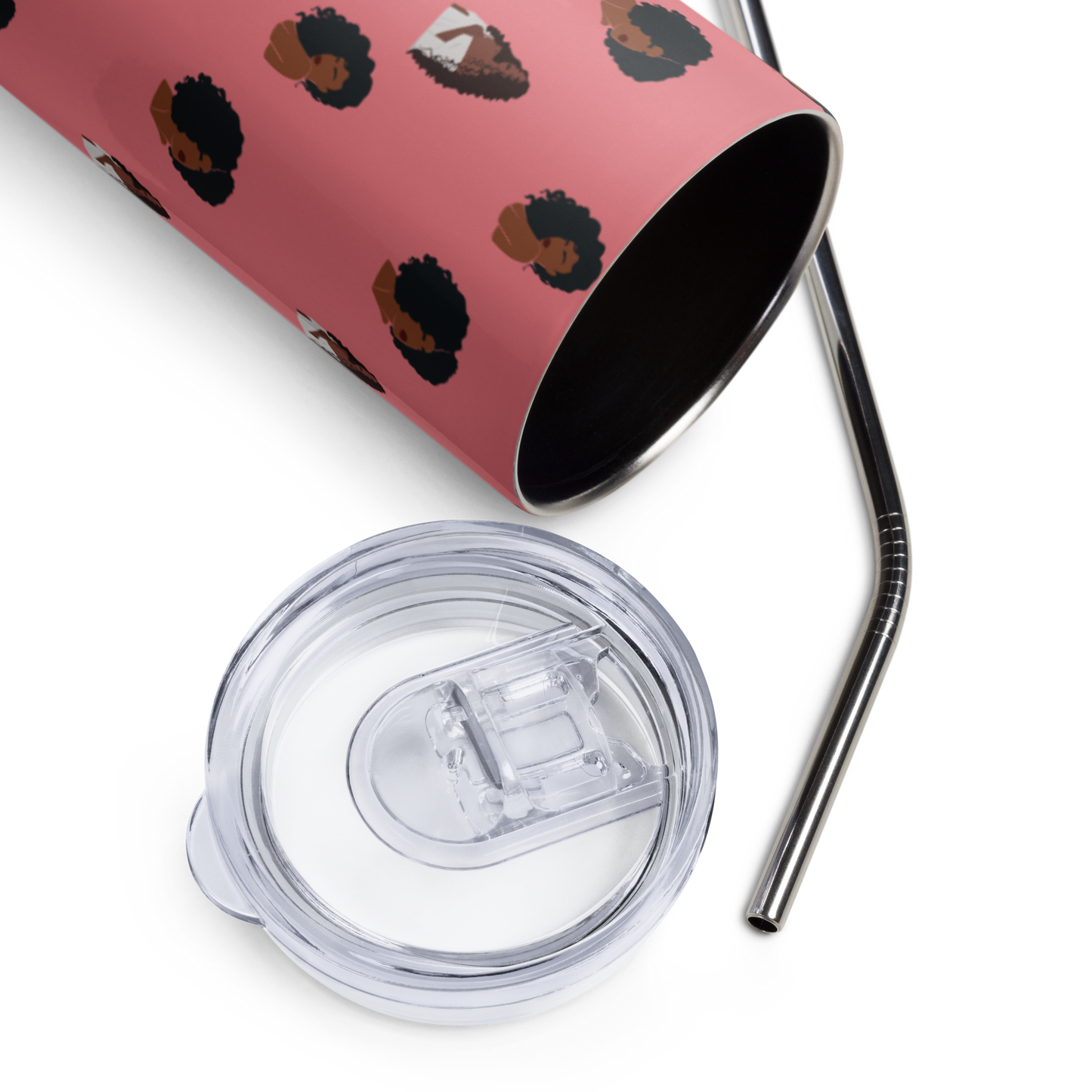 Natural Hair Love Stainless steel tumbler